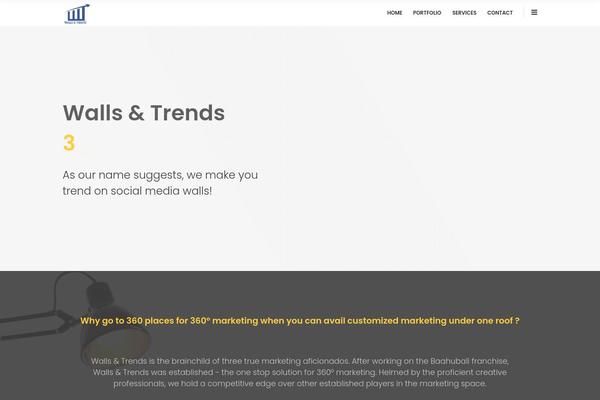 Node theme site design template sample