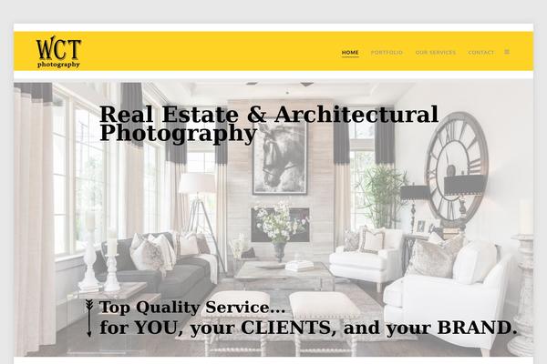 Highend theme site design template sample