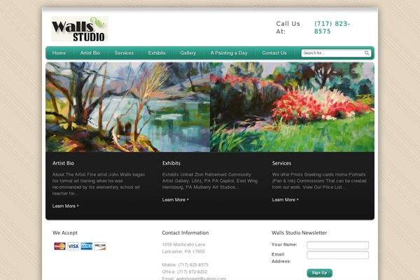 Debonair theme site design template sample