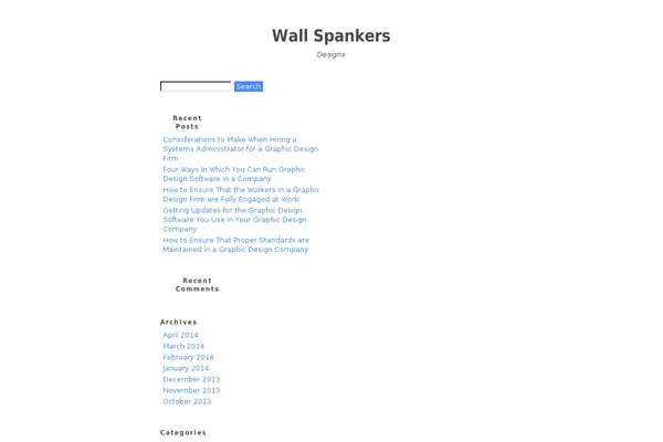 Baris theme site design template sample