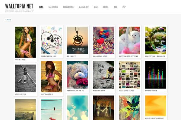 Shaken Grid Lite theme site design template sample