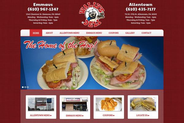 Winfield theme site design template sample