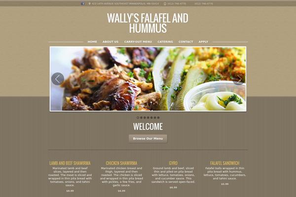 Primo theme site design template sample