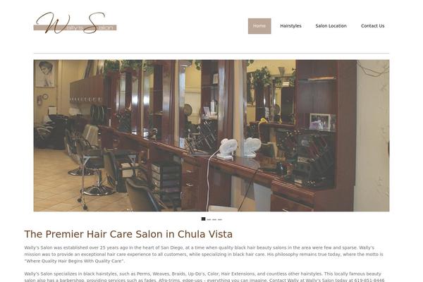 Responsy theme site design template sample