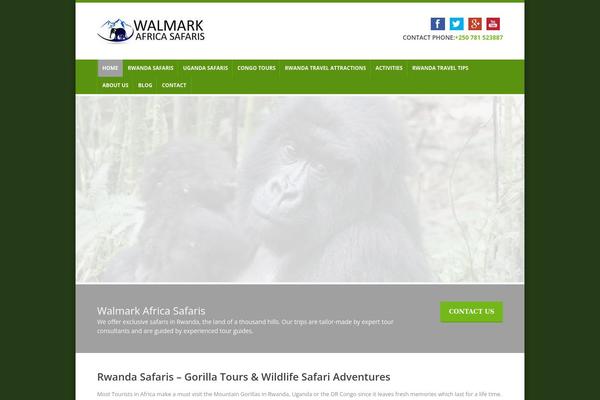 Safari theme site design template sample