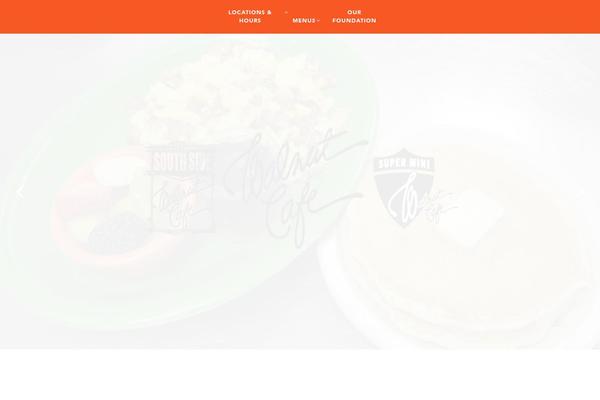 Sky theme site design template sample