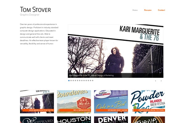 Hatch theme site design template sample