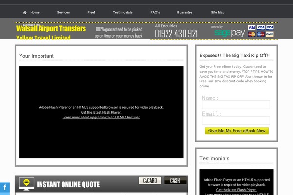 Site using Combine CSS plugin