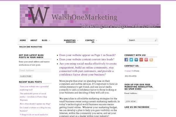 Platform theme site design template sample