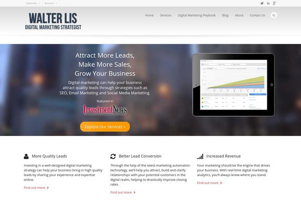 Flexform theme site design template sample