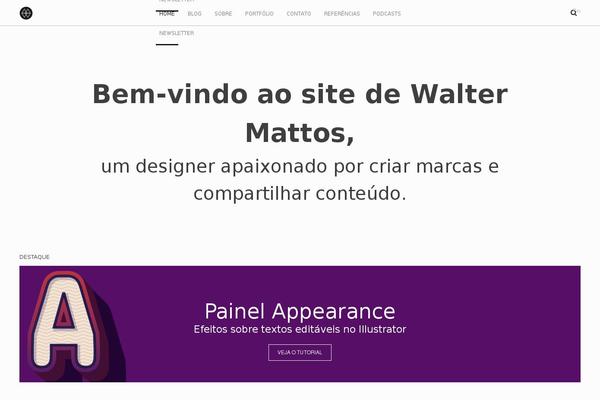 Semplice6 theme site design template sample