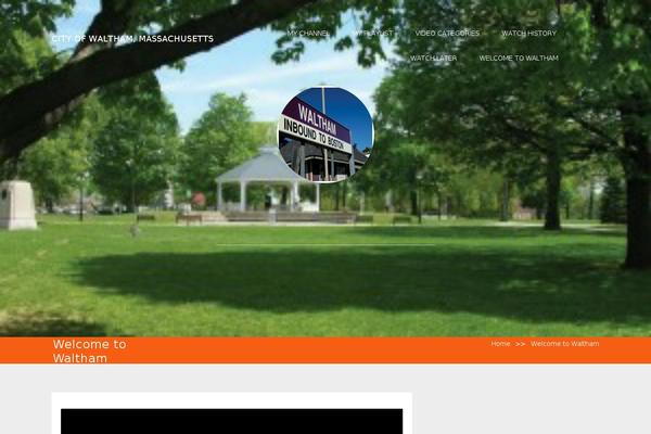 Site using WORDPRESS VIDEO GALLERY plugin