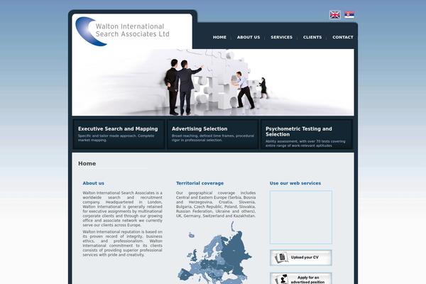 Landis theme site design template sample