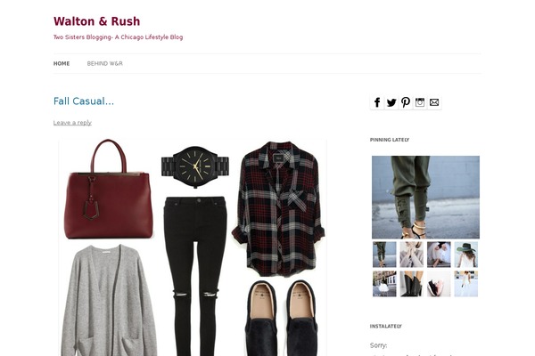 Site using Alpine PhotoTile for Instagram plugin