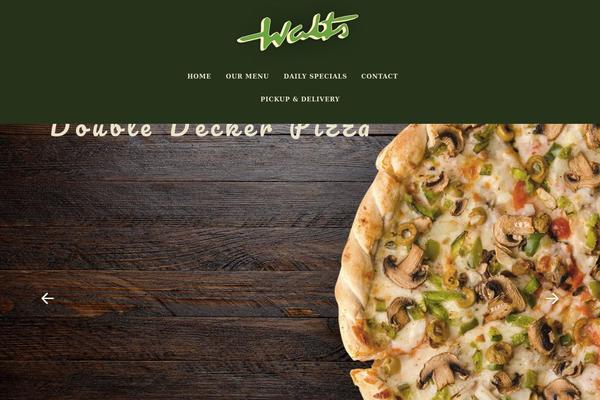 Vincent theme site design template sample