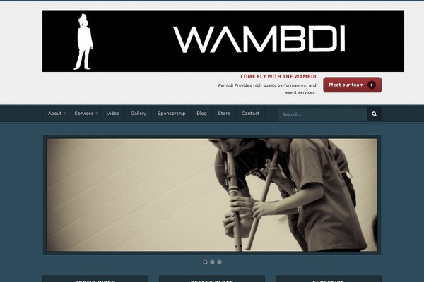 Empire theme site design template sample