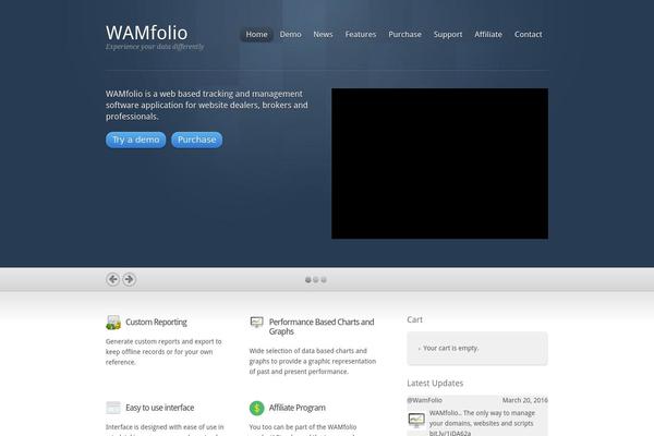 Inspire theme site design template sample