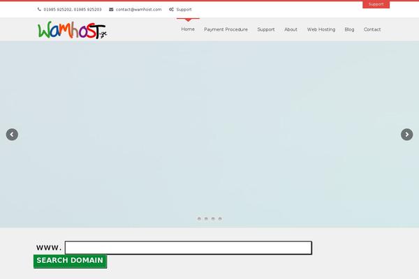 Site using Ajax Domain Checker plugin
