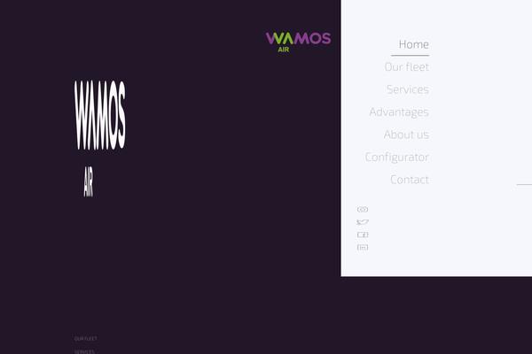 wamosair.com site used Wamos