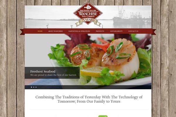 Trine theme site design template sample