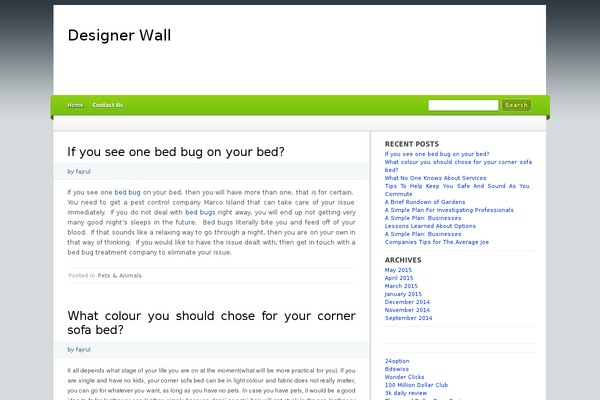 Cordobo theme site design template sample