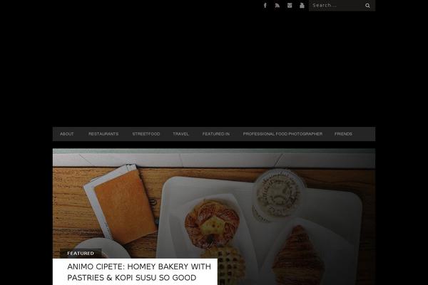 BUCKET theme site design template sample