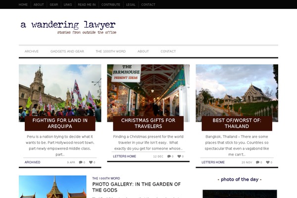 BUCKET theme site design template sample