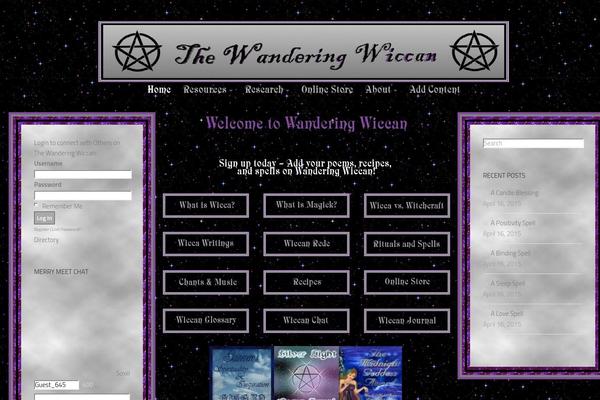 Hueman theme site design template sample