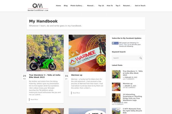 Site using Facebook Photo Fetcher plugin