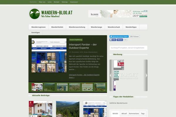 Repro theme site design template sample