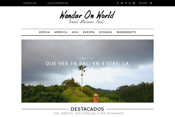 Simplemag theme site design template sample