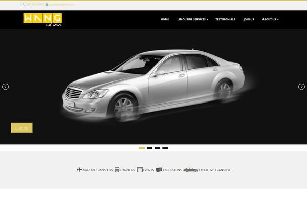 Dispatch theme site design template sample
