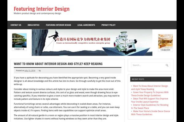 zeeDynamic theme site design template sample
