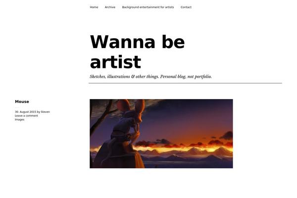 Cocoa theme site design template sample