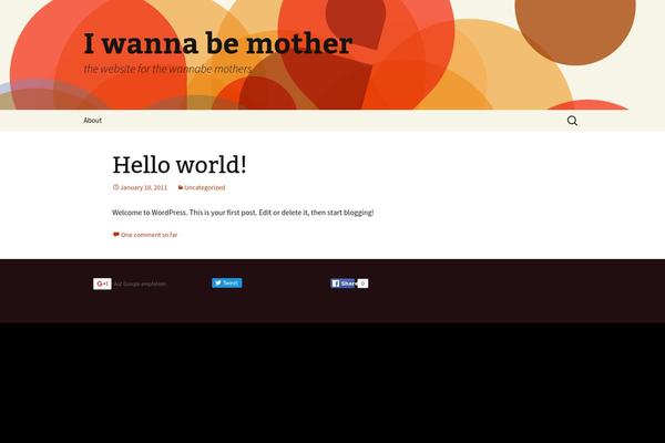 Twenty Thirteen theme site design template sample