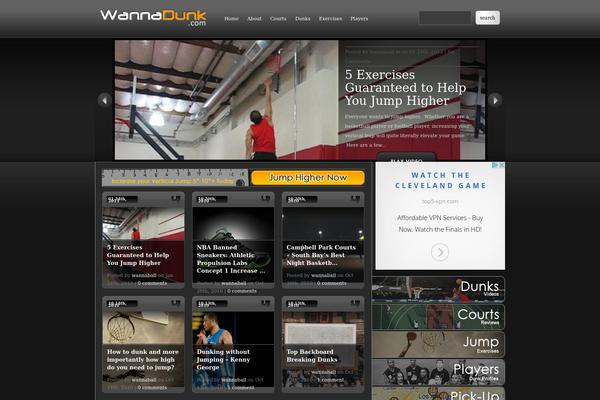 Evid theme site design template sample