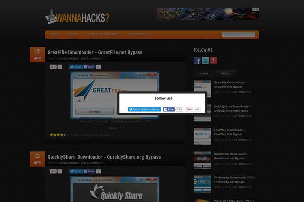 GamePress theme site design template sample