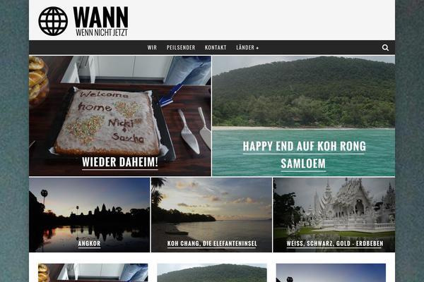 Valenti theme site design template sample