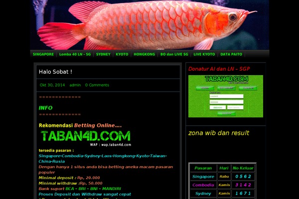 Chip Zero theme site design template sample