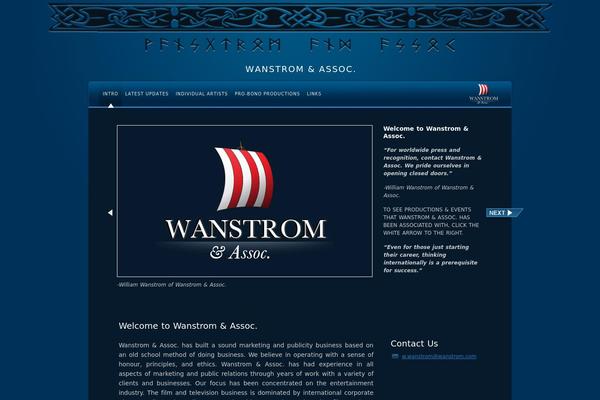 Awake theme site design template sample