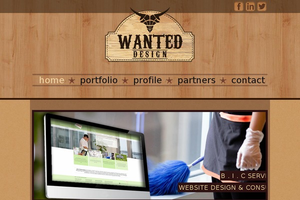 Hipster theme site design template sample