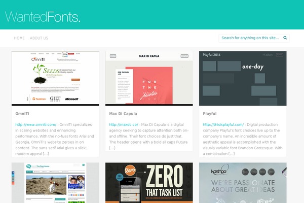 Inkness theme site design template sample
