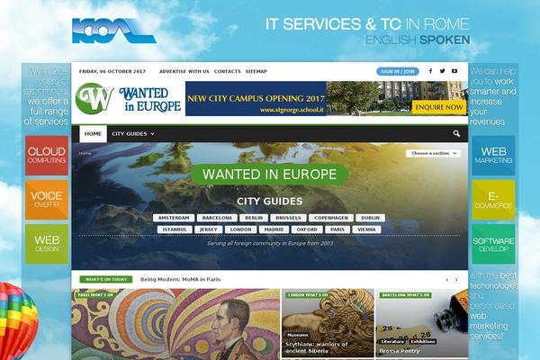 wantedineurope.com site used Wantedinrome