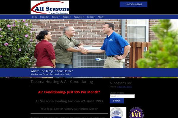 Site using Awesome-weather-pro plugin