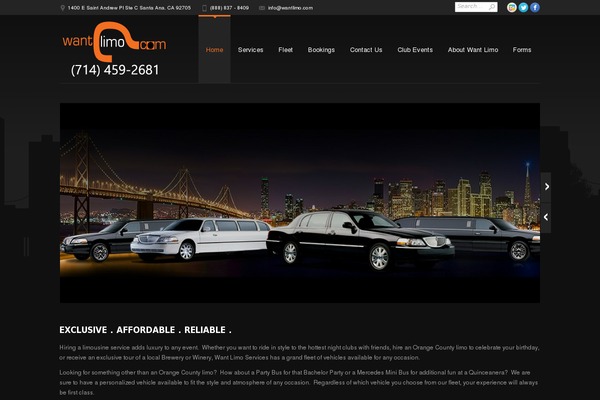 Nimble theme site design template sample