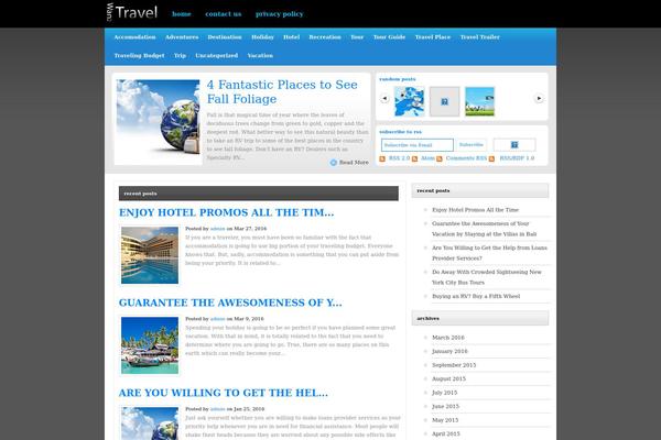 WhosWho theme site design template sample