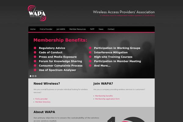 Site using Announcer plugin