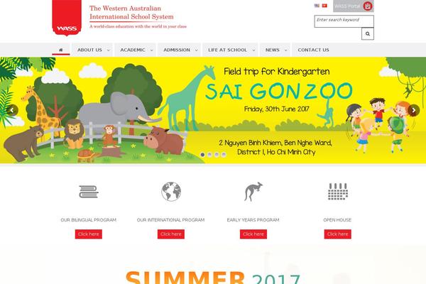 Site using Accordion plugin