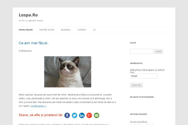 Site using Comment-rating plugin