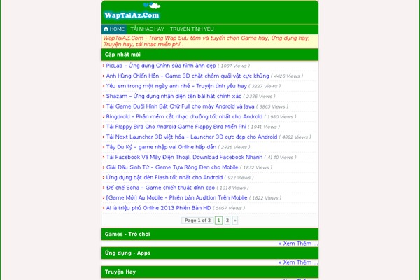 Mobile theme site design template sample